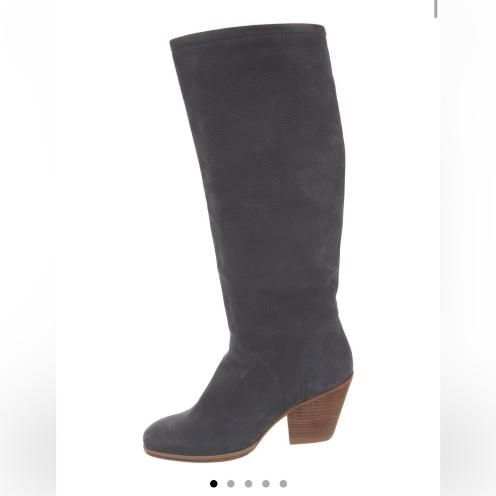 Women's Grey Knee-High Boots